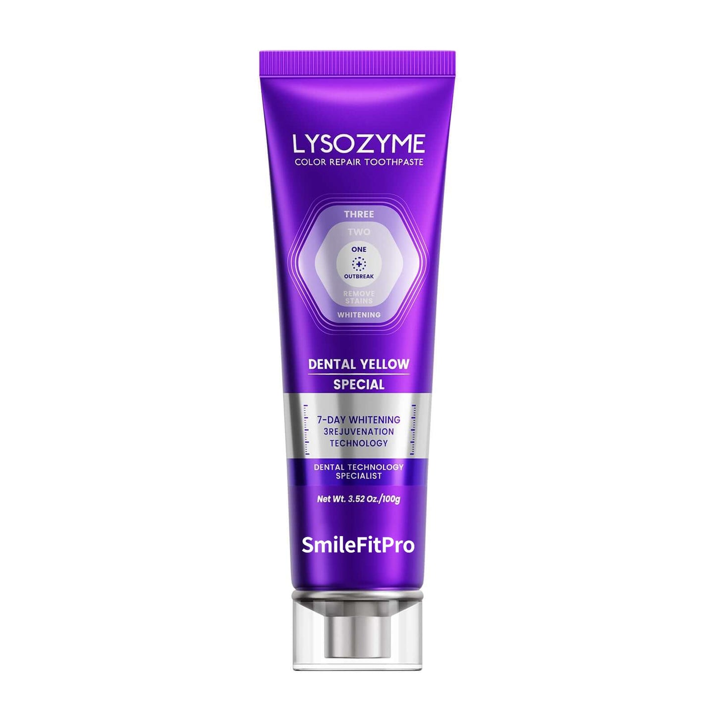 Teeth Whitening Toothpaste – SmileFitPro Enzyme Formula for Removing Stains & Fresh Breath