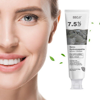 ✨Ends Tonight: Get 50% OFF Before It’s Gone!🎁 BBOJI™ Fluoride-Free Hydroxyapatite Toothpaste – Gentle Whitening & Enamel Strength for Sensitive Teeth